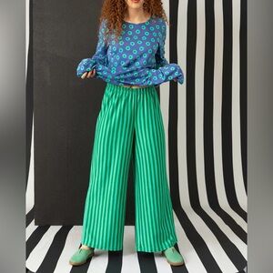 Gudrun Sjoden striped jersey pants in organic cotton modal / S